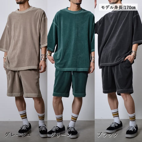 ピグメントパイルTシャツ