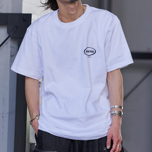 【MODISH GAZE】スモーキングガール SIT BACK AND RELAX半袖Tシャツ