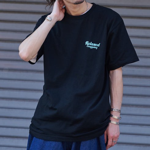 【MODISH GAZE】スモーキングガールRelaxed半袖Tシャツ