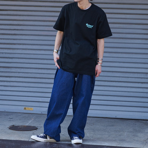 【MODISH GAZE】スモーキングガールRelaxed半袖Tシャツ