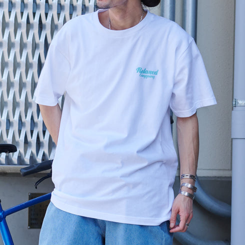 【MODISH GAZE】スモーキングガールRelaxed半袖Tシャツ