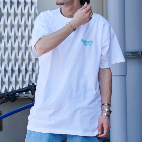 【MODISH GAZE】スモーキングガールRelaxed半袖Tシャツ