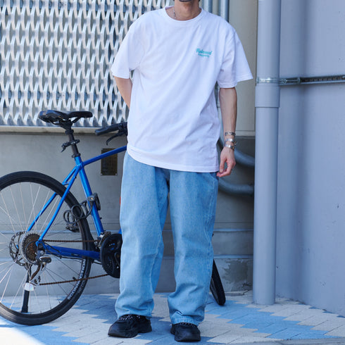 【MODISH GAZE】スモーキングガールRelaxed半袖Tシャツ