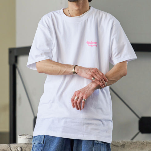 【MODISH GAZE】スモーキングガールRelaxed半袖Tシャツ