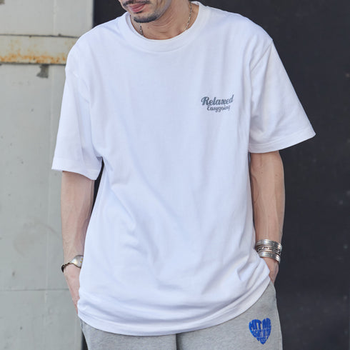 【MODISH GAZE】スモーキングガールRelaxed半袖Tシャツ