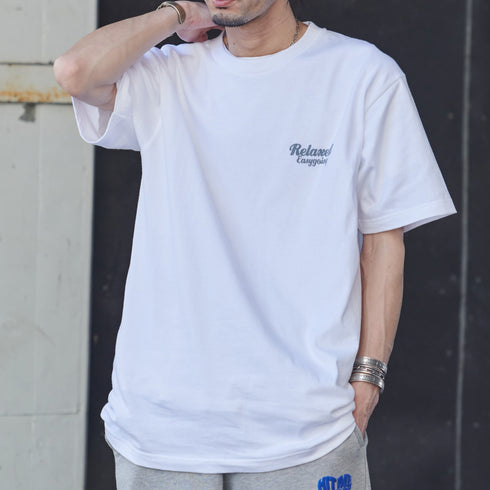 【MODISH GAZE】スモーキングガールRelaxed半袖Tシャツ