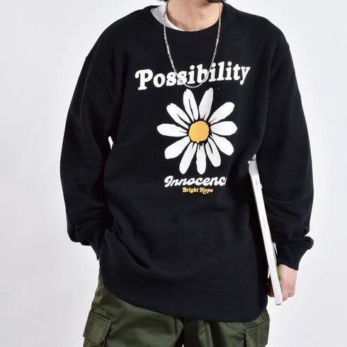 【MODISH GAZE】裏毛スウェット デイジー