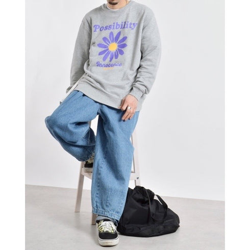 【MODISH GAZE】裏毛スウェット デイジー