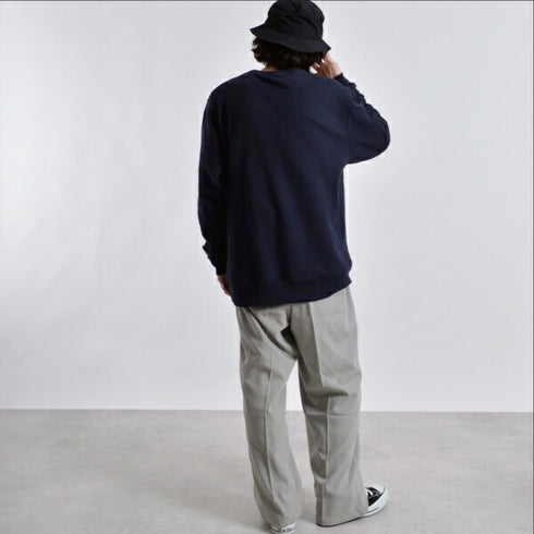 【MODISH GAZE】裏毛スウェット フラワー発泡プリント