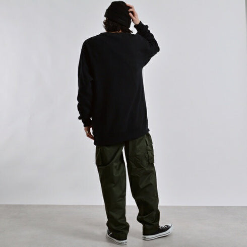 【MODISH GAZE】裏毛スウェット フラワー発泡プリント