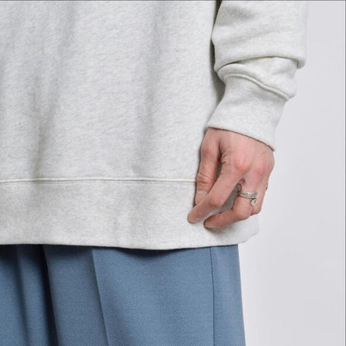 【MODISH GAZE】裏毛スウェット フラワー発泡プリント