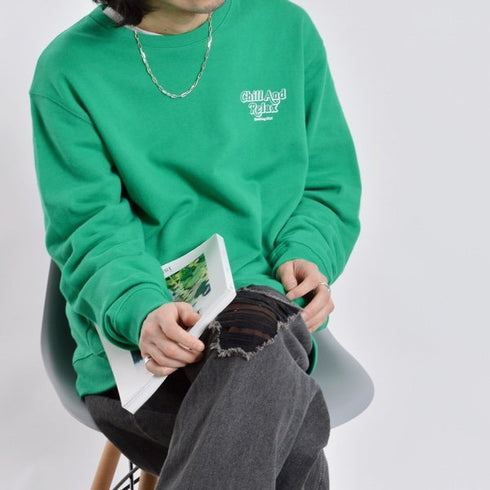 【MODISH GAZE】裏毛スウェット スモーキングガール