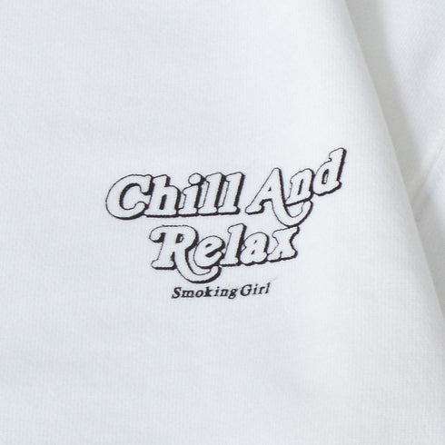 【MODISH GAZE】裏毛スウェット スモーキングガール