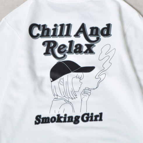 【MODISH GAZE】裏毛スウェット スモーキングガール