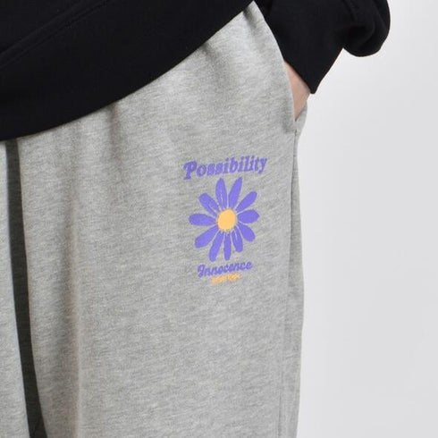 【MODISH GAZE】裏毛スウェットパンツ デイジー