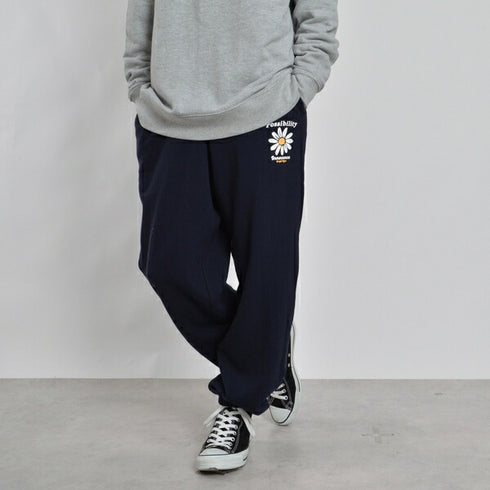 【MODISH GAZE】裏毛スウェットパンツ デイジー