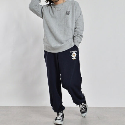 【MODISH GAZE】裏毛スウェットパンツ デイジー