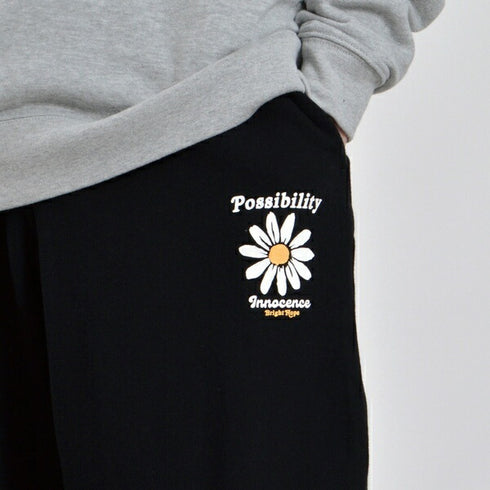 【MODISH GAZE】裏毛スウェットパンツ デイジー