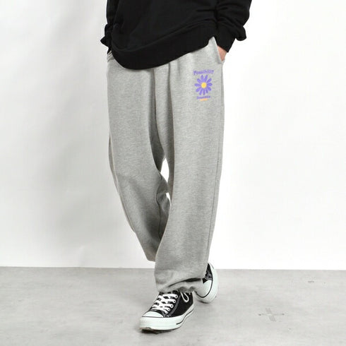 【MODISH GAZE】裏毛スウェットパンツ デイジー