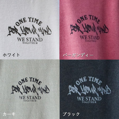 【MODISH GAZE】天竺ピグメント加工バンダナ プリント ロンT