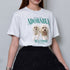 【MODISH GAZE】DOGプリントアニマルTシャツ