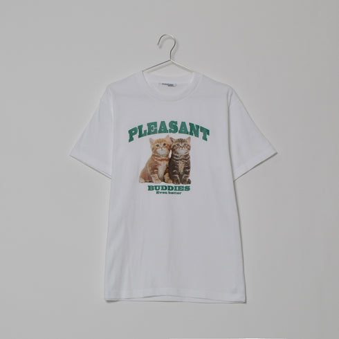 【MODISH GAZE】CATプリントアニマルTシャツ