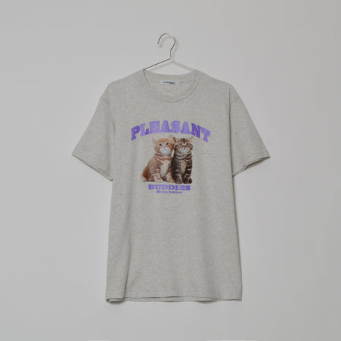 【MODISH GAZE】CATプリントアニマルTシャツ