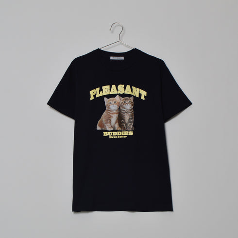 【MODISH GAZE】CATプリントアニマルTシャツ