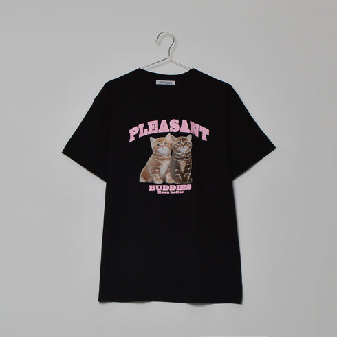 【MODISH GAZE】CATプリントアニマルTシャツ