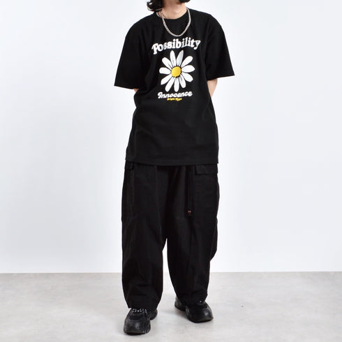【MODISH GAZE】Possibilityデイジープリント Tシャツ