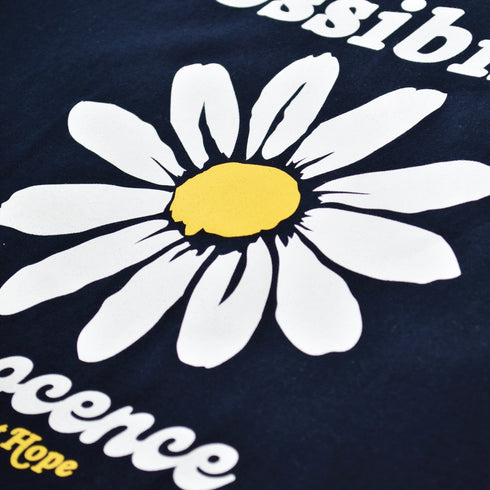 【MODISH GAZE】Possibilityデイジープリント Tシャツ