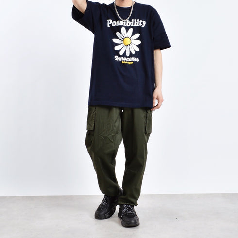 【MODISH GAZE】Possibilityデイジープリント Tシャツ