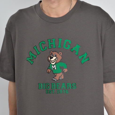 【MODISH GAZE】MICHIGANクマプリントTシャツ