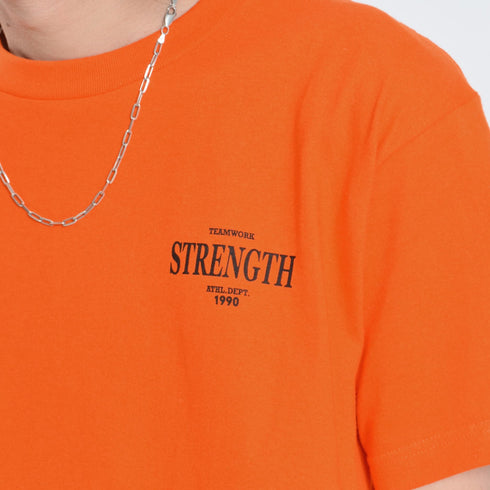 【MODISH GAZE】STRENGTHオーバルロゴTシャツ
