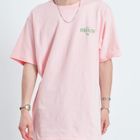 【MODISH GAZE】STRENGTHオーバルロゴTシャツ