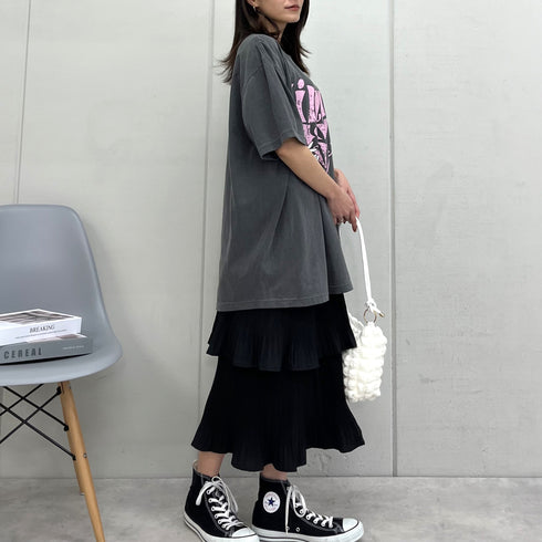 【MODISH GAZE】ハート ピグメントTシャツ