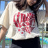【MODISH GAZE】ハート ピグメントTシャツ