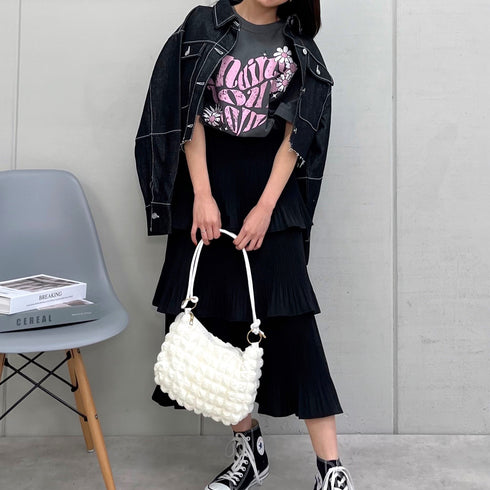 【MODISH GAZE】ハート ピグメントTシャツ