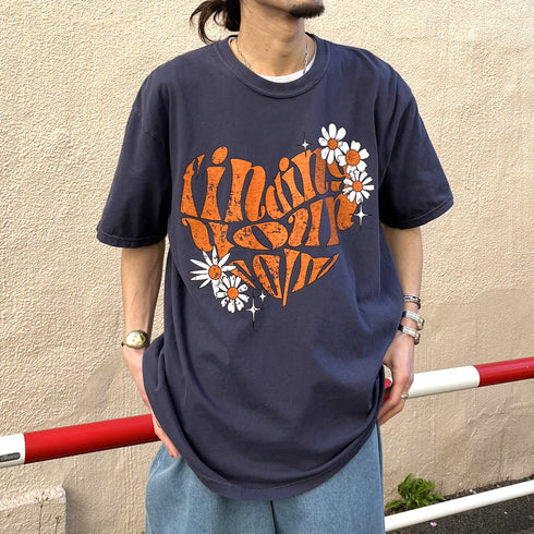 【MODISH GAZE】ハート ピグメントTシャツ