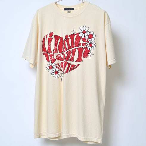 【MODISH GAZE】ハート ピグメントTシャツ