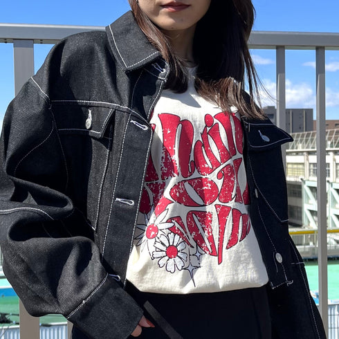 【MODISH GAZE】ハート ピグメントTシャツ