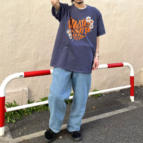 【MODISH GAZE】ハート ピグメントTシャツ