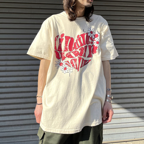 【MODISH GAZE】ハート ピグメントTシャツ
