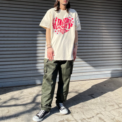 【MODISH GAZE】ハート ピグメントTシャツ