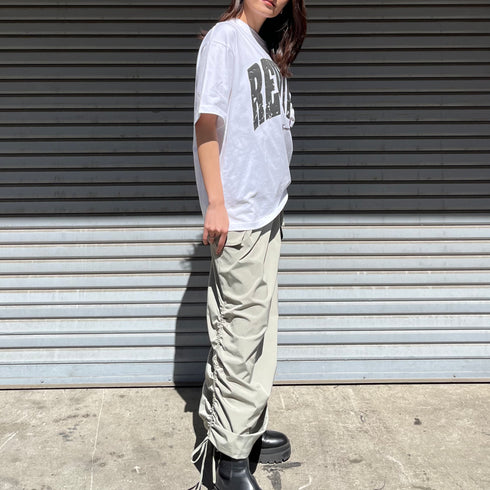 【RGY】REVIVAL 発泡PT ビッグシルエットTシャツ