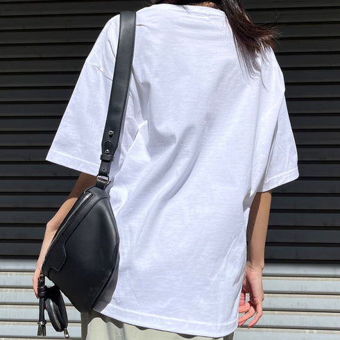 【RGY】REVIVAL 発泡PT ビッグシルエットTシャツ