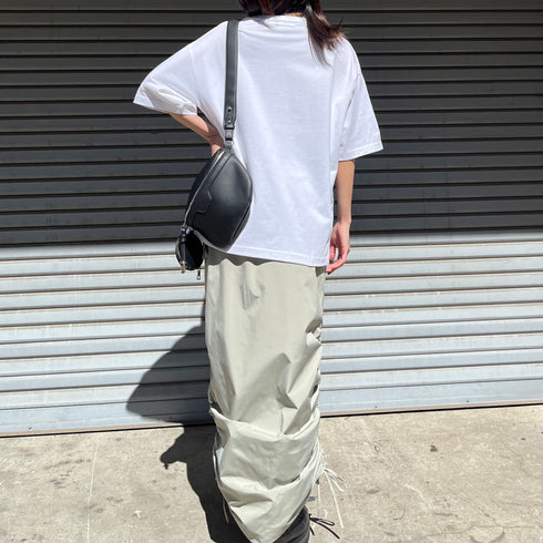 【RGY】REVIVAL 発泡PT ビッグシルエットTシャツ