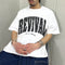【RGY】REVIVAL 発泡PT ビッグシルエットTシャツ