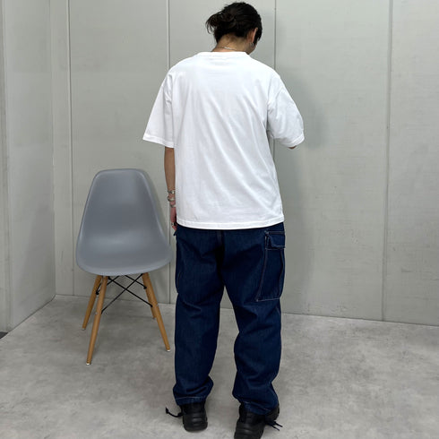 【RGY】REVIVAL 発泡PT ビッグシルエットTシャツ