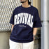 【RGY】REVIVAL 発泡PT ビッグシルエットTシャツ